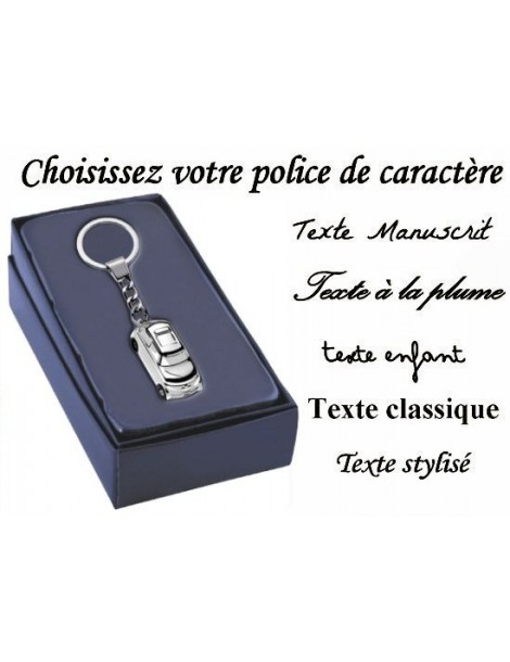 Porte clés voiture avec Saint Christophe gravé sur bois, cadeau  personnalisé par gravure laser, cadeau nouveau conducteur -  France